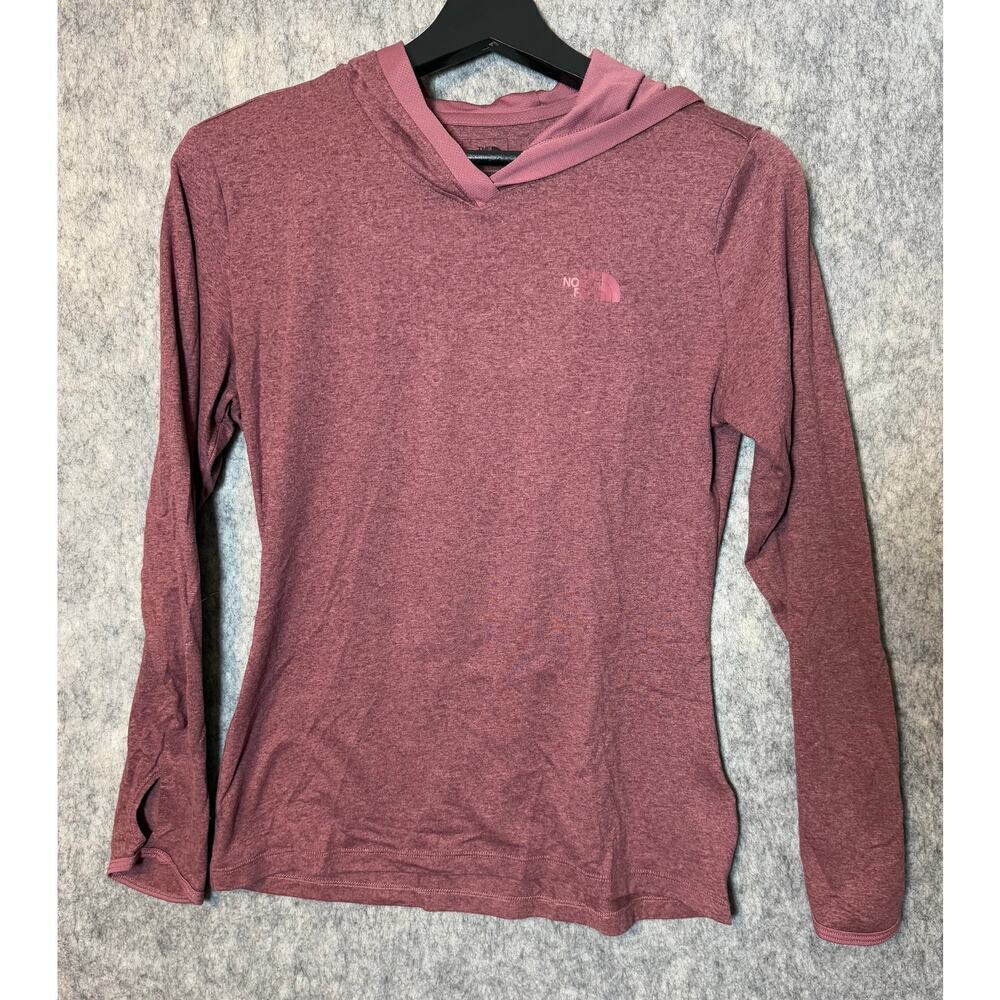 The North Face FlashDry Lightweight Red Hoodie - Small
